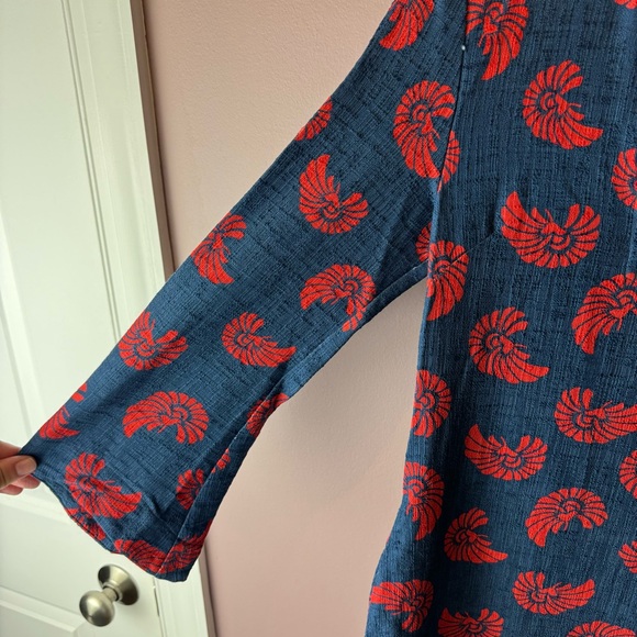 NWT La DoubleJ Palmetto Placée Kaftan Midi Dress XS - Picture 5 of 13